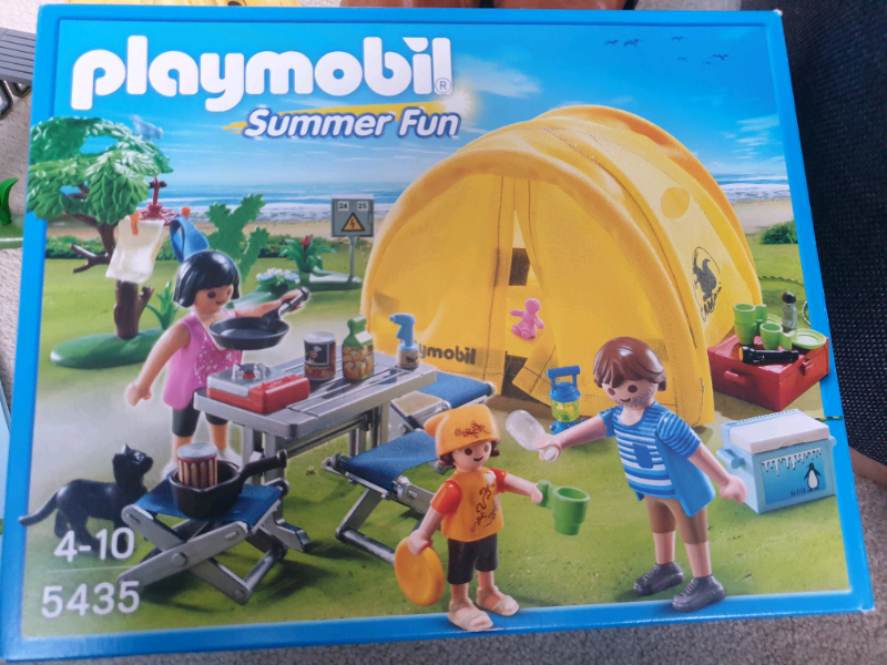 playmobil camping set 5435